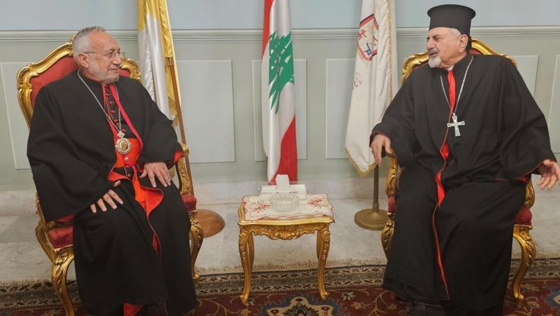 Patriarchs Minassian and Younan discuss situation in Lebanon and the Middle East
