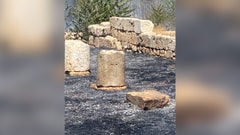 Watch: Fire Breaks Out Near Baalbek Citadel