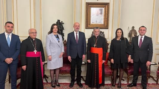 Patriarch Rahi is currently meeting with the Minister of Interior and Municipalities Bassam Mawlawi, in the presence of a delegation of his advisors in the ministry