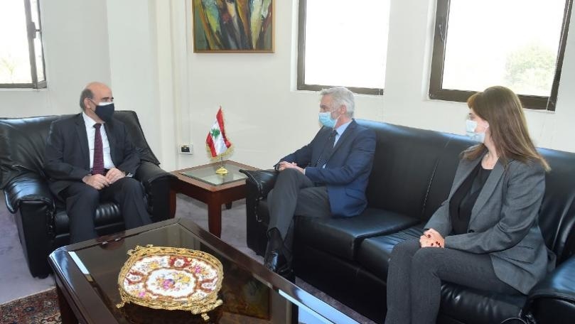 Wehbe meets ICRC's Martin