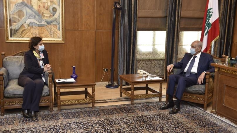 Berri meets UN’s Rushdie, head of Court of Audit