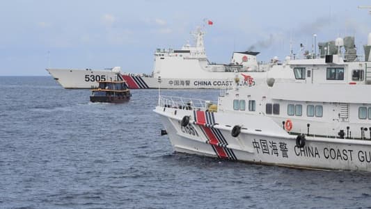 Philippines, China trade blame after vessels collide in the South China Sea