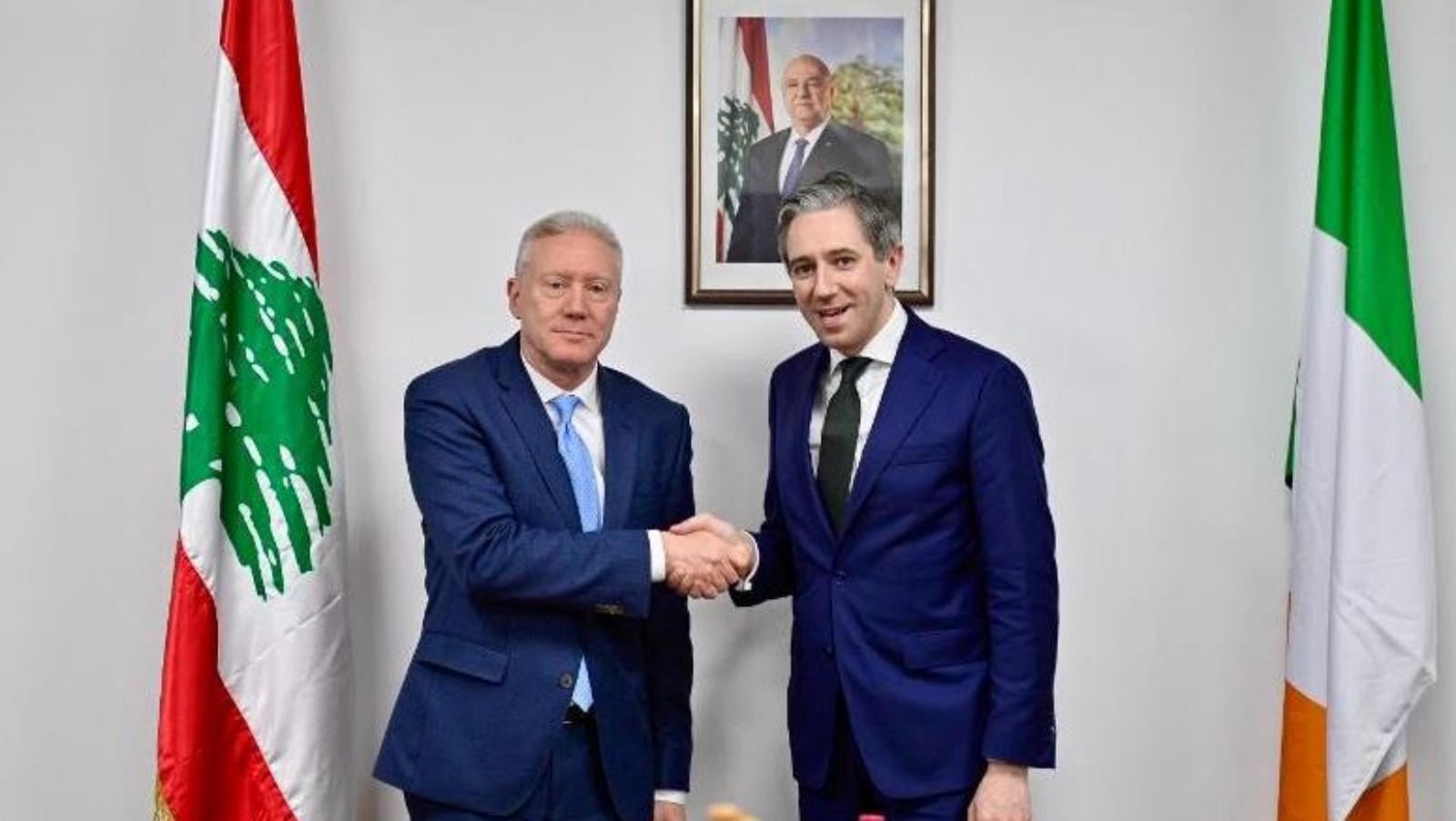 Irish Deputy PM visits Rajji, reaffirms support for Lebanon