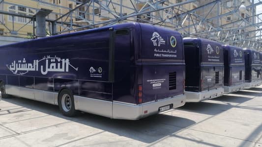 Hamieh announces launch of bus services on set routes across Lebanon