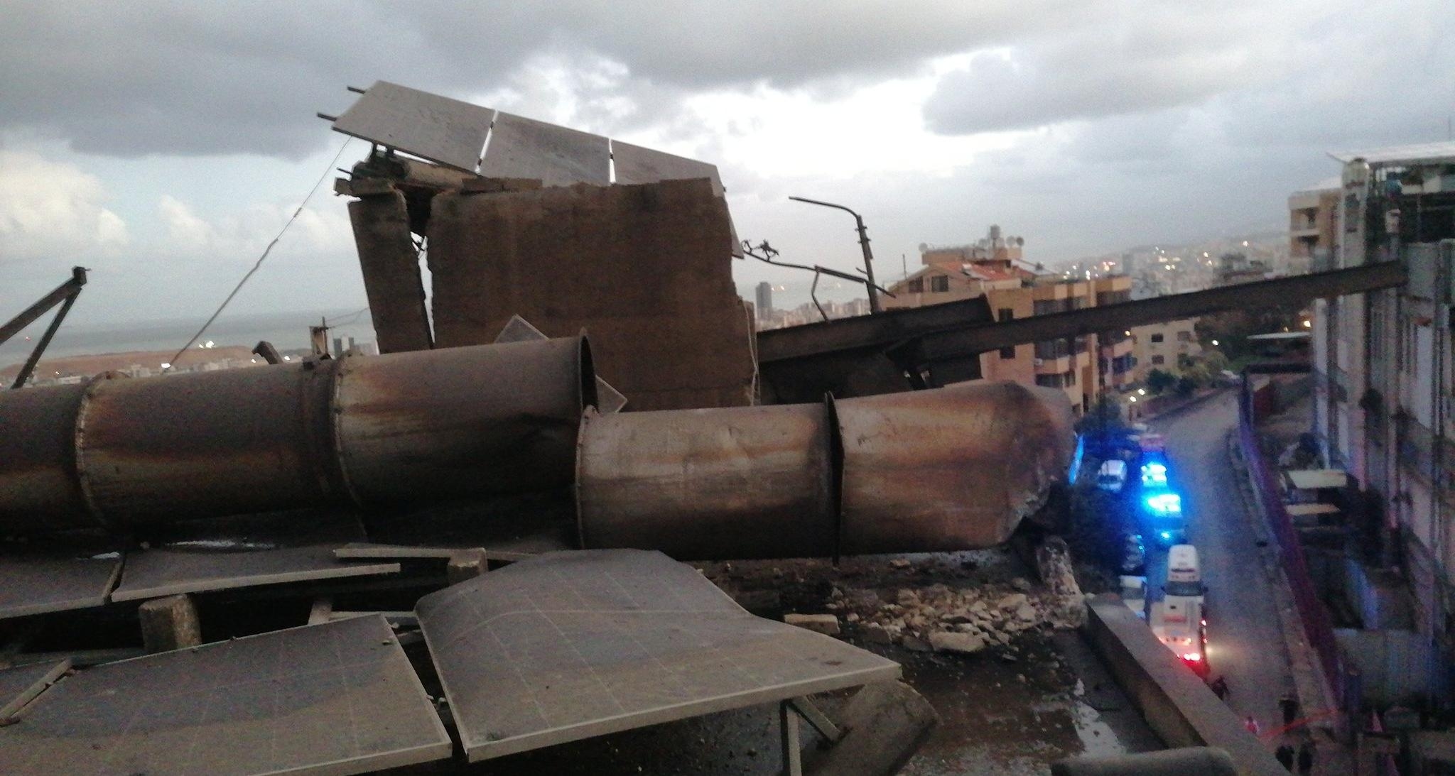 Photos: Closer Look at Factory Blaze After Explosion