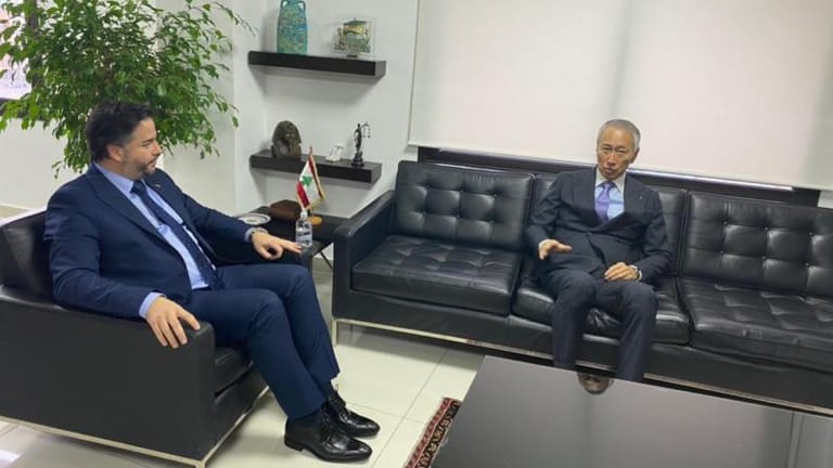 سلام بحث مع سفير اليابان في الإصلاحات