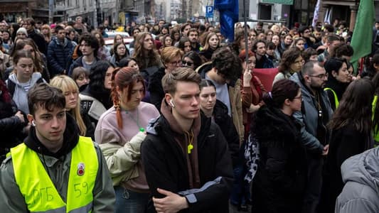 Serbia's schools, bookshops and theatres shut in anti-government protest