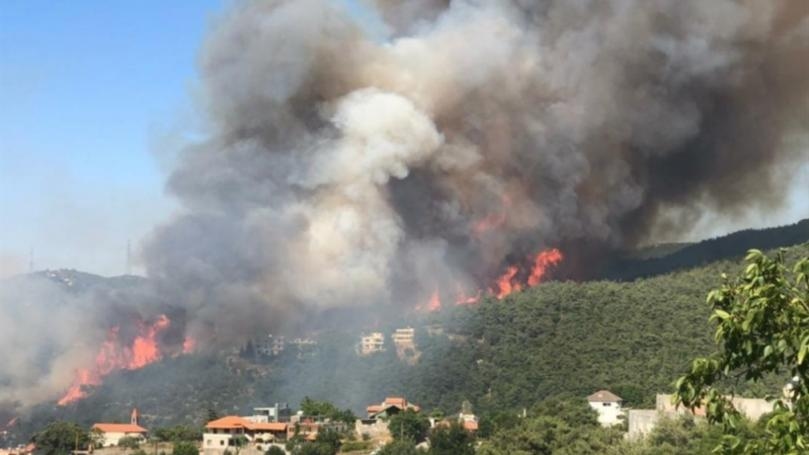 MP confirms to MTV that the large fire in Akkar is caused by arson