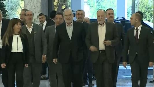 The Loyalty to the Resistance bloc has just arrived at Baabda Palace to participate in the parliamentary consultations