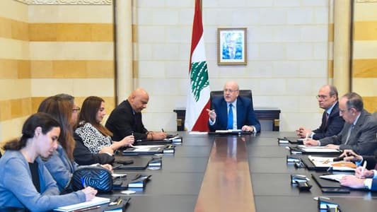 Mikati, World Bank delegation discuss social safety net program, reforms