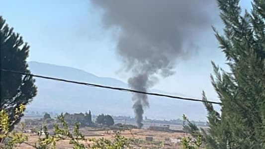 Photo: A drone targeted the outskirts of the town of Bodai in Baalbek