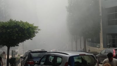 Sources indicate that a generator caught fire inside the ABC complex in Achrafieh