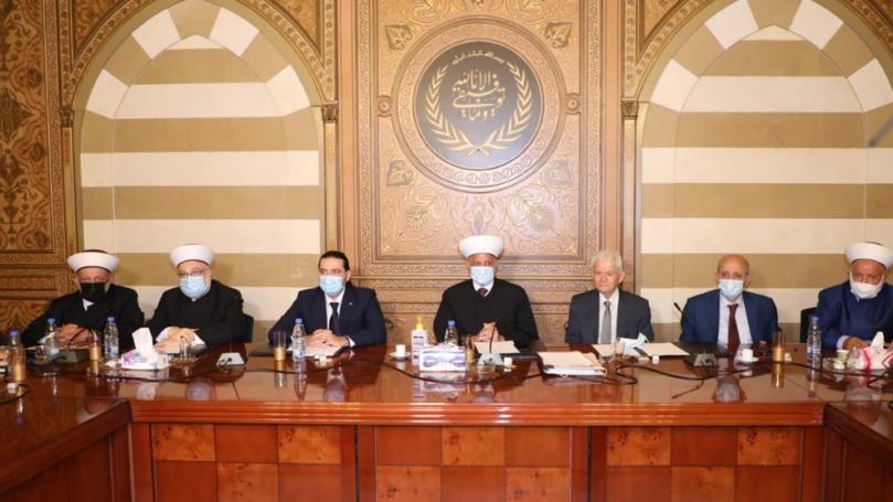Supreme Islamic Sharia Council: We hope that the initiatives will yield a solution soon to extricate Lebanon from the dark tunnel through a government that will save the country and return it to the right path