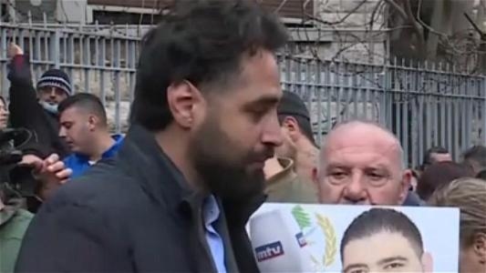MP Firas Hamdan to MTV in front of the Palace of Justice: We support the building of a state of law and justice, and we are standing with the families of the victims of the port explosion because we want justice