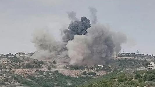 جريحة في غارة على منزل في مجدل زون