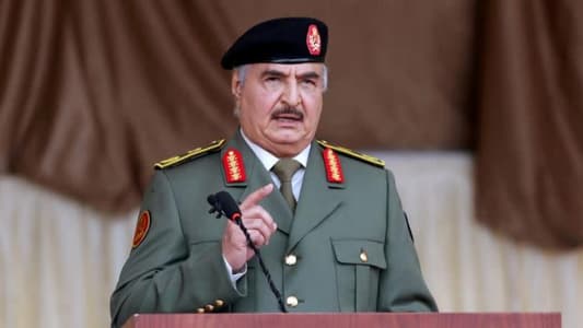 Libya's eastern commander Haftar announces election bid