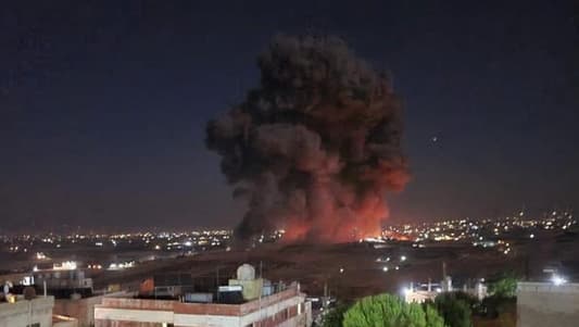 An Israeli airstrike targeted the Nuwayri area in Beirut