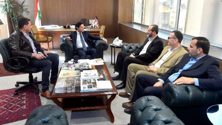 المكاري استقبل وفداً من حماس