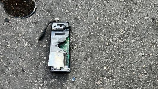 Photo: Several communication devices used by members of Hezbollah have exploded