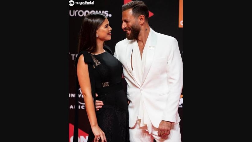 بالصور: هكذا احتفل نيكولا معوض بعيد ميلاد زوجته