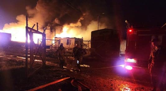 Separatists: Dead, wounded in Karabakh fuel depot blast