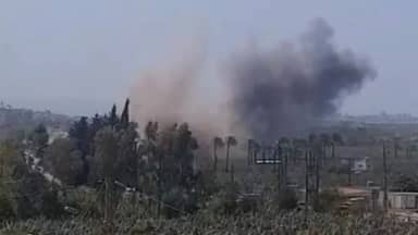 بالفيديو: استهداف جسر القاسمية