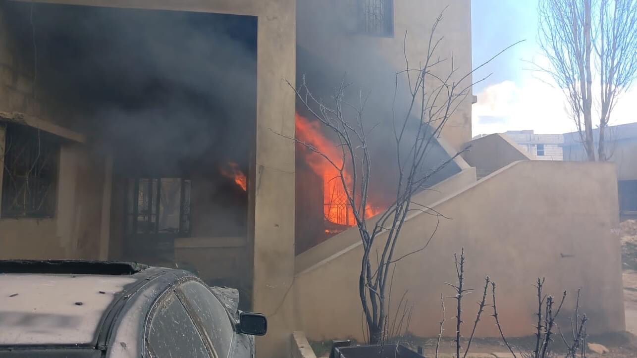 بالصّور: إنفجار صهريج لنقل الغاز