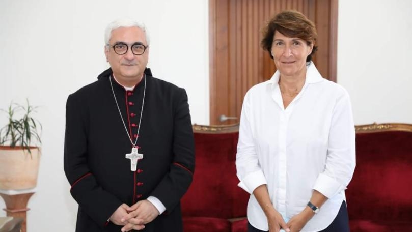 Abdel Sater welcomes French Ambassador