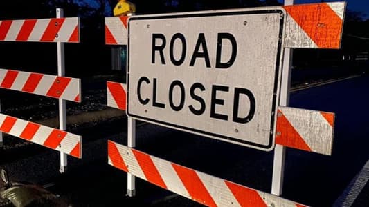 Eastern route of Jounieh highway is blocked to traffic