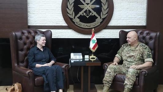 Army Commander broaches latest developments with EU’s Waele, ATFL, and MPs