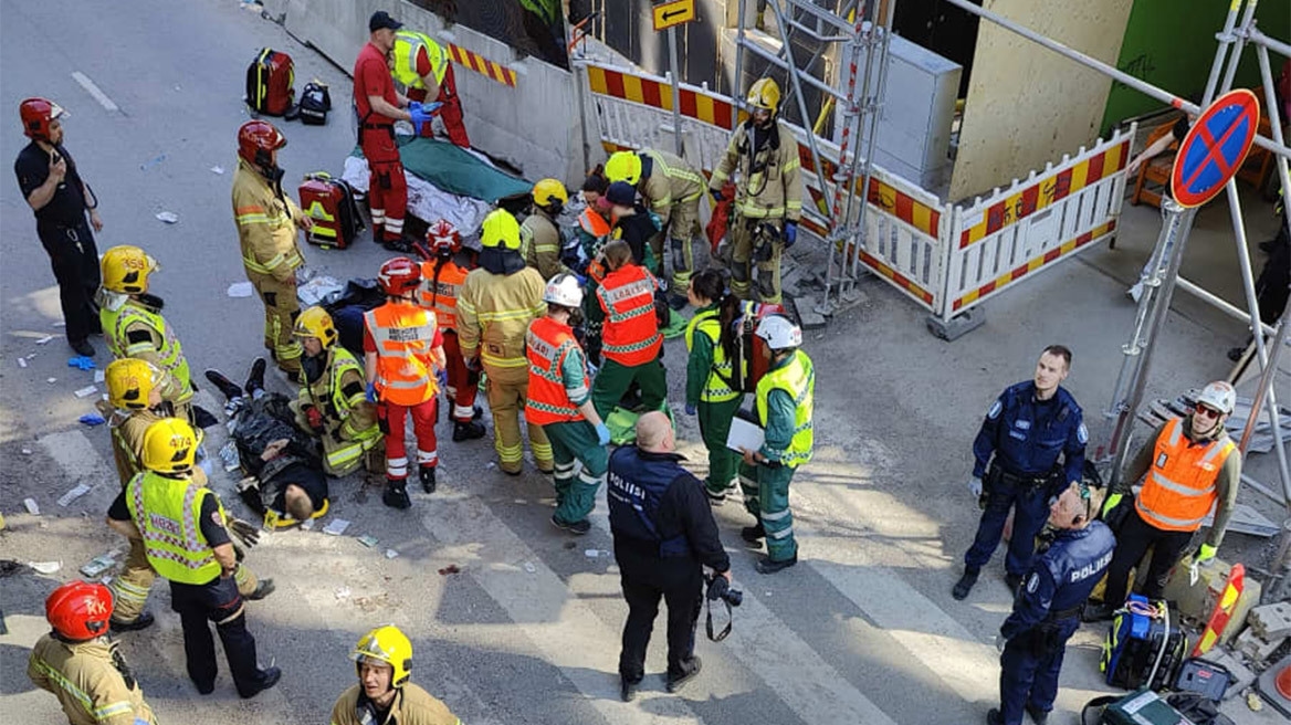 27 injured, mostly children, as footbridge collapses in Finland