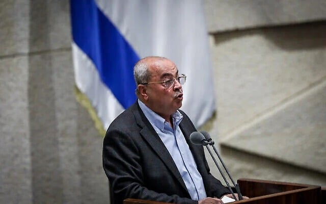 Joint List bloc leader Ahmad Tibi: We will present our demands to the opposition, and our hand is extended for change