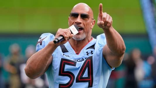 The Rock Makes Impassioned Speech as XFL Season Kicks Off