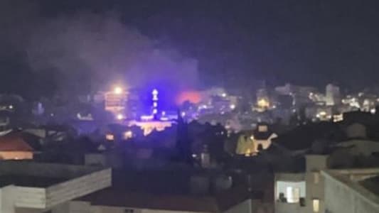 Photo: Israeli raid on Jiyeh