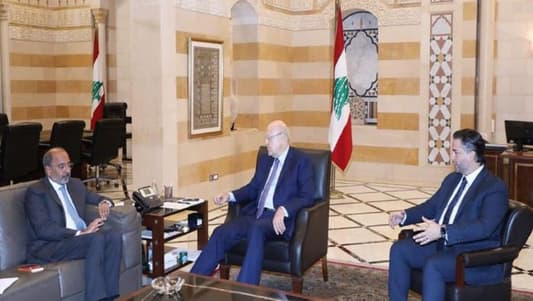 Mikati meets UN'S Riza