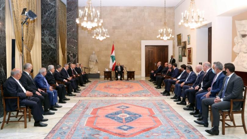 MP Gebran Bassil on behalf of the Strong Lebanon bloc from Baabda: We have decided not to nominate anyone, and we wish the Prime Minister-designate success in his duties; we also hope for a swift formation and we will be supportive
