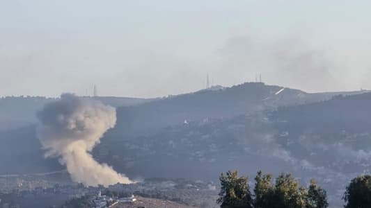 Photo: A violent Israeli raid targeted the town of Kfarkila - Marjeyoun