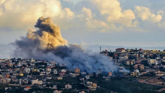 غارة إسرائيلية على مدينة النبطية جنوبي لبنان