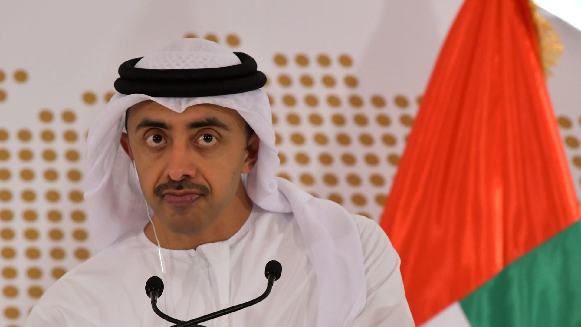 وزير خارجية الإمارات الشيخ عبدالله بن زايد: لا بدّ من إيجاد مقاربة دبلوماسية تقود إسرائيل وإيران إلى التهدئة وإنهاء المواجهة