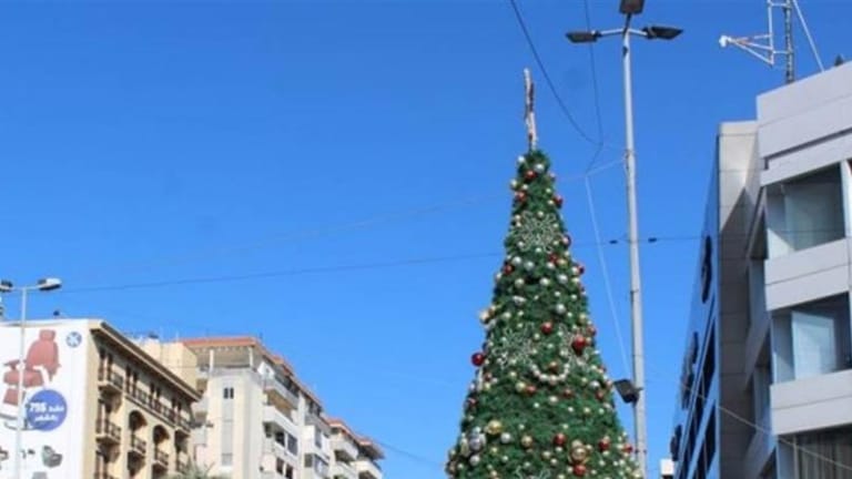 إحتفالات ميلادية في صيدا