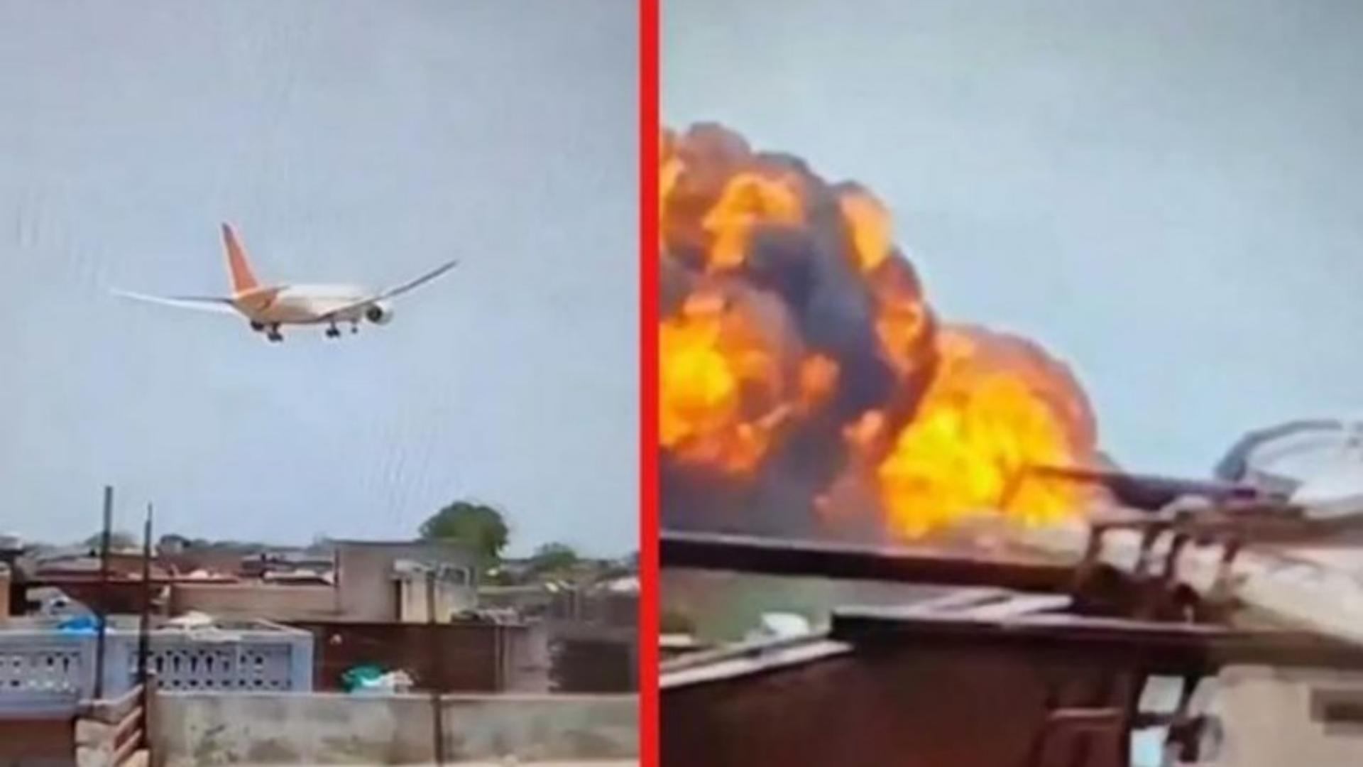 الناجي الوحيد من تحطم الطائرة الهندية: سمعنا صوتا مدويا بعد 30 ثانية من الإقلاع