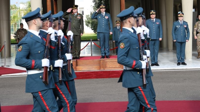 Photos: Haykal Meets Chairman of the Joint Chiefs of Staff of the Jordanian Armed Forces