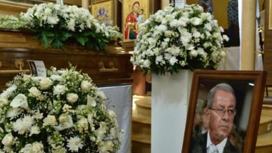 Lebanon’s press bids farewell to Rajeh El-Khoury in an official, popular funeral service