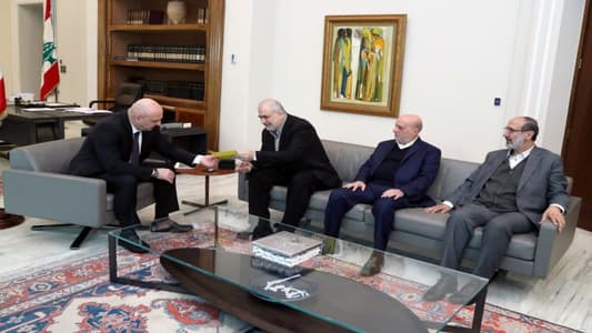 President Aoun receives invitation to attend funeral of former Hezbollah Secretary-General