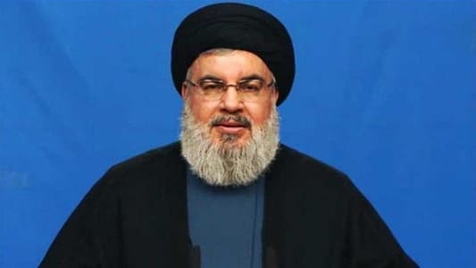 Nasrallah: There are parties in Lebanon who trivialize the people of the South by suggesting the start of war, and this is considered the "lowest of the low"