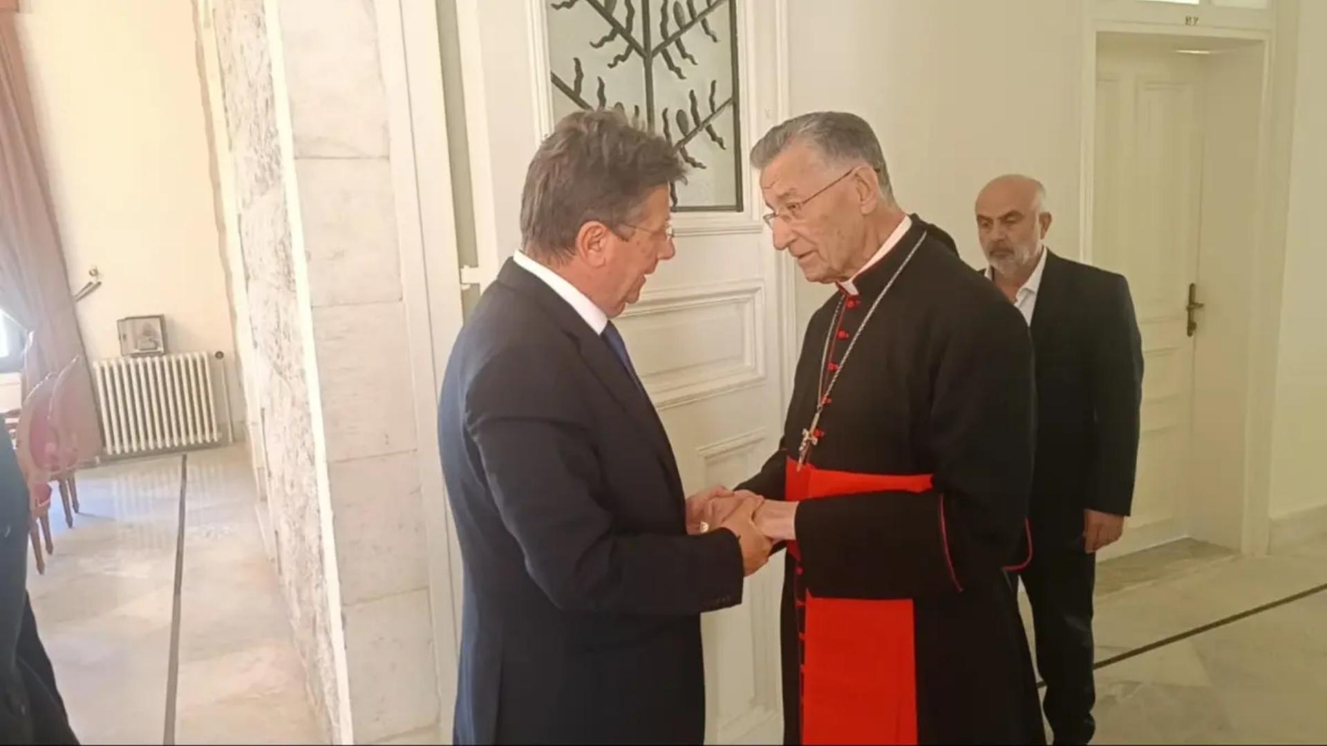 الراعي يبحث في تعزيز حضور الدولة مع زوّاره