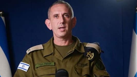 Israeli army spokesman: We are dismantling Iran's projects and its weapons in the region and we will respond to Iran at the right time and in a manner that suits our interests