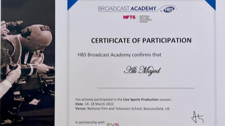 المخرج اللبناني علي ماجد إلى قائمة المحترفين