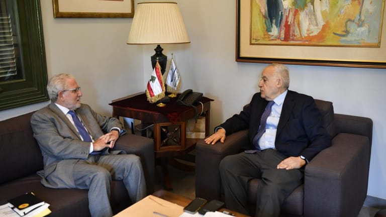 Salameh discusses upcoming UNAOC visit, joint event with Spanish Ambassador