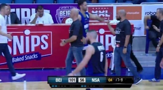 Beirut Club has beaten NSA 101-56 in the first round of the Lebanese Basketball Championship